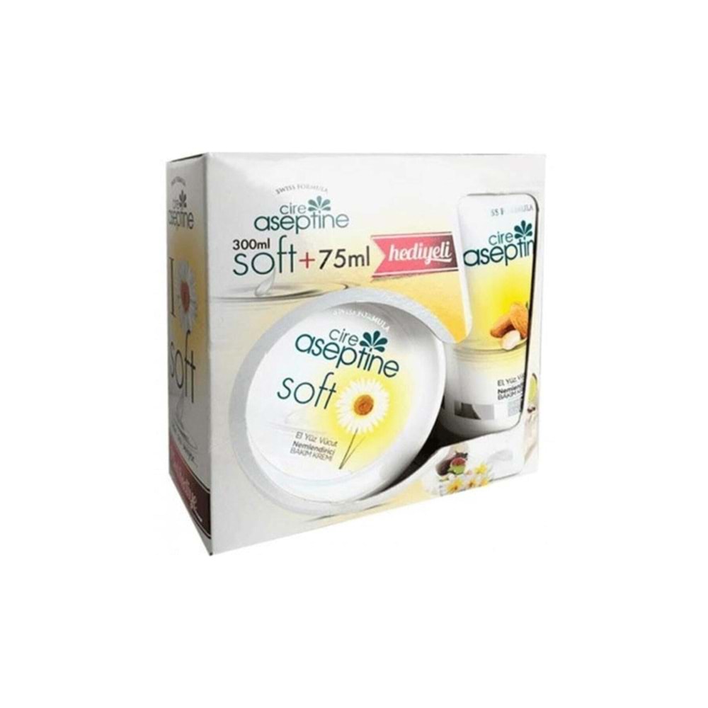 Cire Aseptine Soft Krem 300 Ml+75 Ml