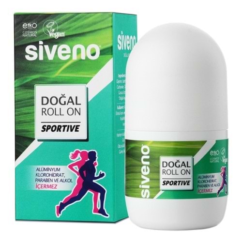 Siveno Doğal Roll-On Sportive 50 ml