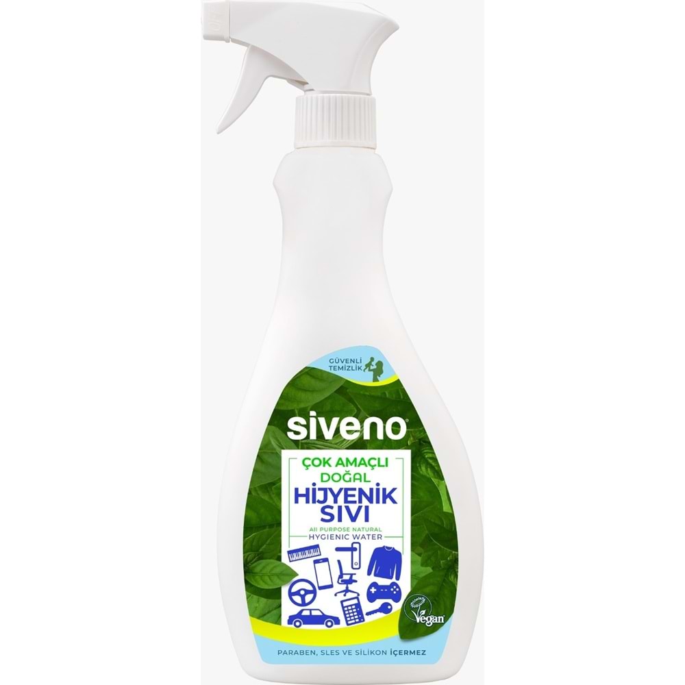 Siveno Çok Amaçlı Doğal Hijyenik Sıvı 500 ml