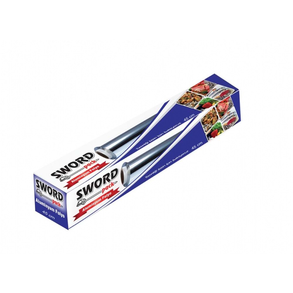 Sword Pack Alüminyum Folyo 45 cm - 100 mt Kutulu