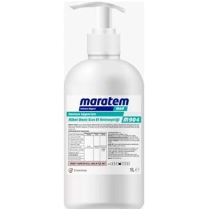 Maratem M904 Alkol Bazlı Sıvı El Antiseptiği 1 lt