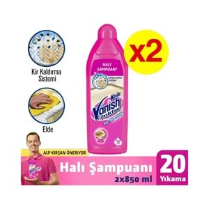 Vanish Kosla Elde Halı Temizleyicisi 2 x 850 ml