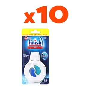 Finish Deo Şelale Ferahlığı Makine Kokusu 10'lu Set