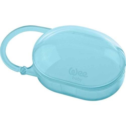 Wee Baby Saplı Emzik Kutusu - Mavi 739