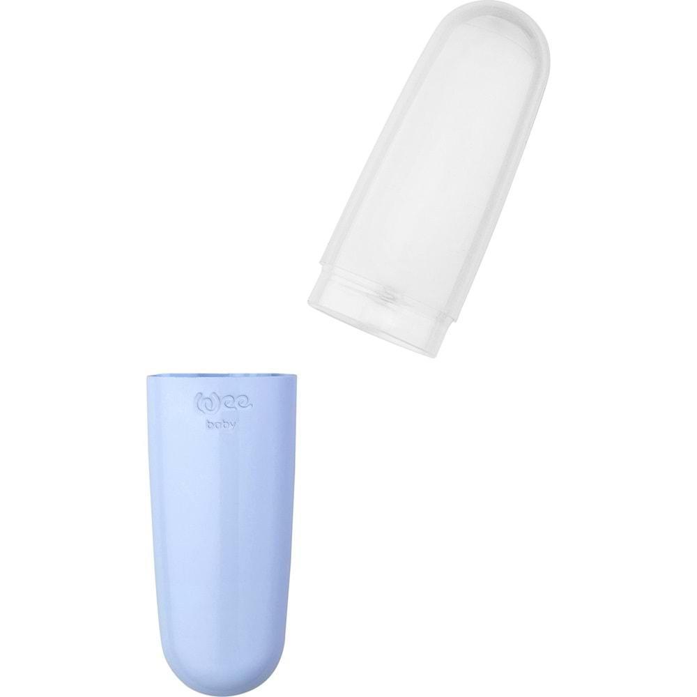 Wee Baby Çatal Kaşık Saklama Kabı Mavi 887