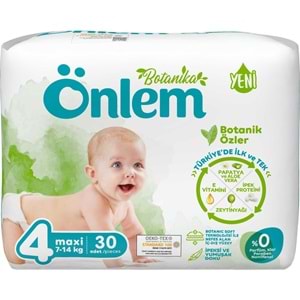 Önlem Botanika Bebek Bezi Avantaj Paket Maxi 30’lı (7-14 Kg)
