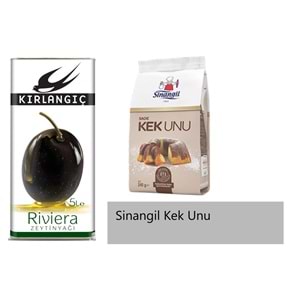 Kırlangıç Riviera Zeytinyağı 5 lt + Sinangil Un HEDİYELİ