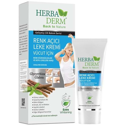 Herbaderm 60Ml Vücut Beyazlatıcı Krem