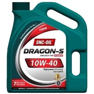Snc Oil Dragon-S Motor Yağı 10W-40 4 Lt