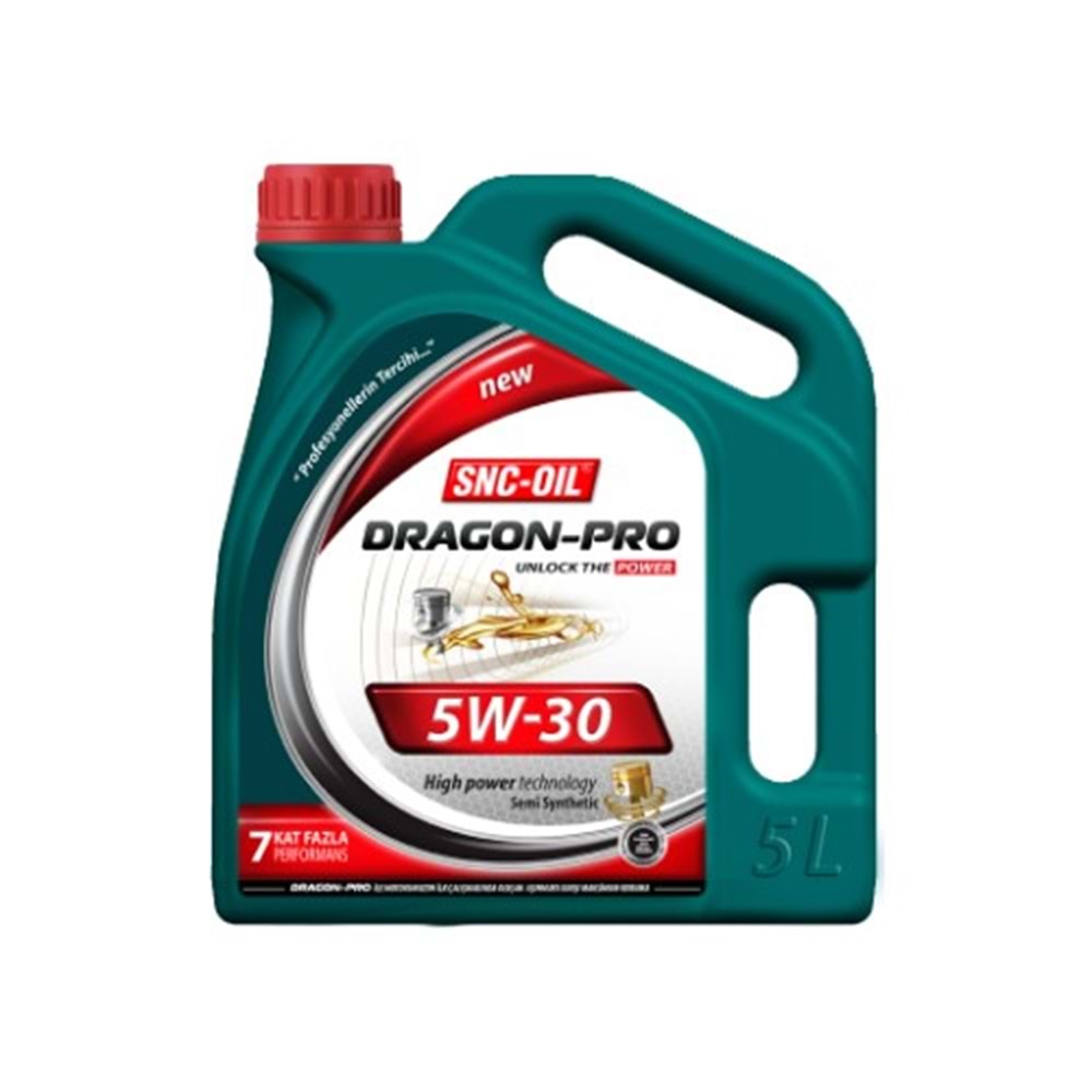 Snc Dragon Pro 5W30 5 Litre Motor Yağı