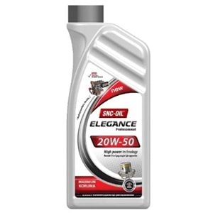 Snc Oil Elegance Profossional 20W-50 1 Litre Motor Yağı