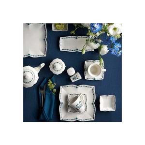 Schafer Iznik 32 Parça 6 Kişilik Kahvaltı Seti Kare