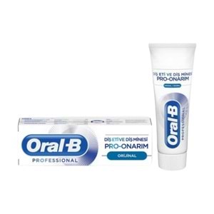 Oral-B Professional Diş Eti ve Diş Minesi Pro Onarım Diş Macunu 75 ml 2'li